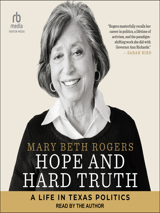 Title details for Hope and Hard Truth by Mary Beth Rogers - Wait list